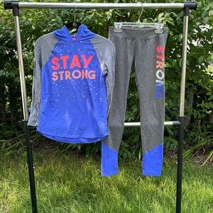 Legging and long sleeve shirt set